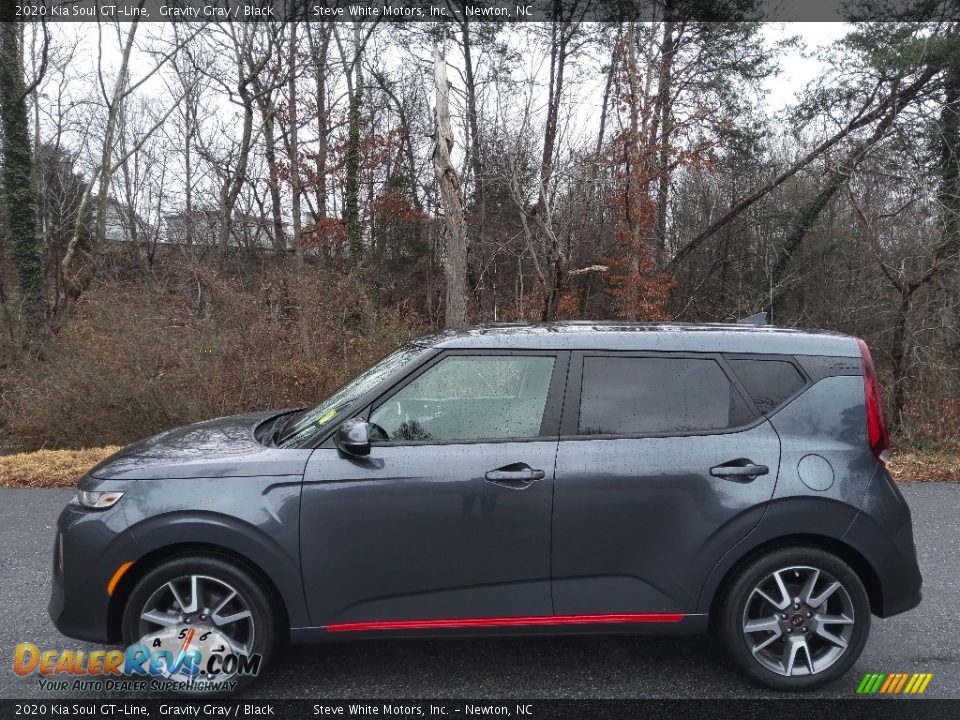 2020 Kia Soul GT-Line Gravity Gray / Black Photo #1