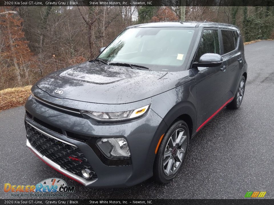 2020 Kia Soul GT-Line Gravity Gray / Black Photo #3