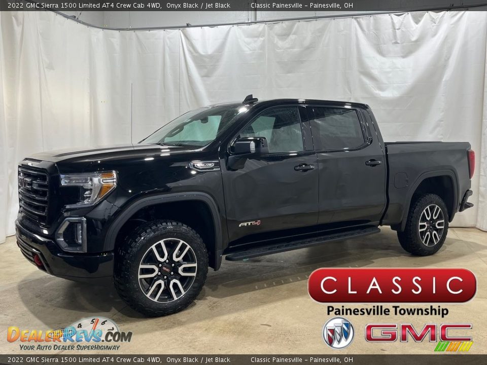 2022 GMC Sierra 1500 Limited AT4 Crew Cab 4WD Onyx Black / Jet Black Photo #1