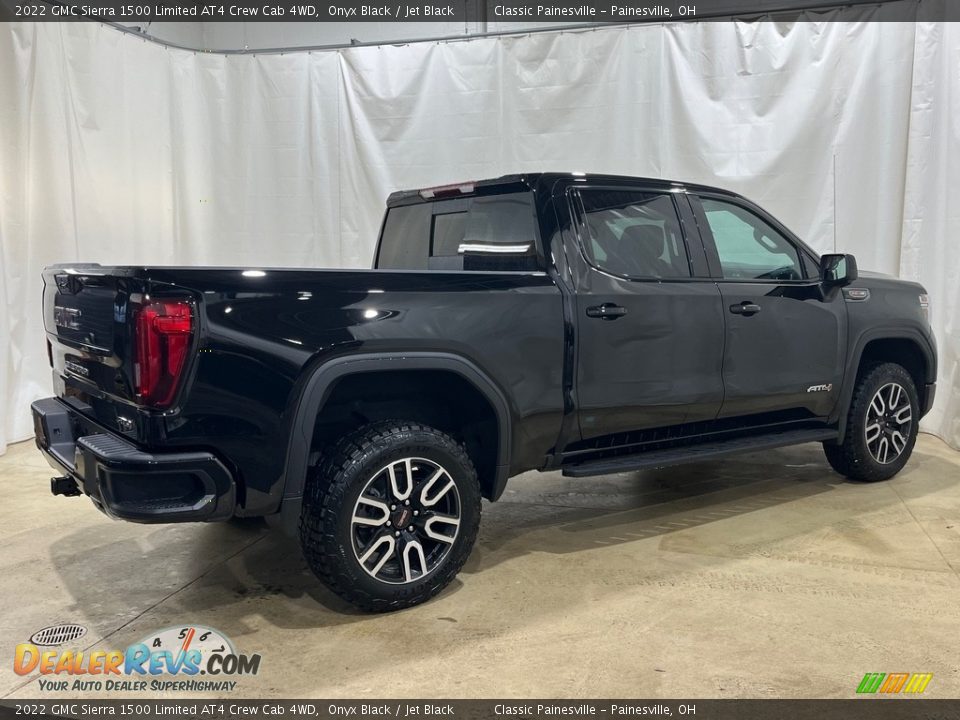 2022 GMC Sierra 1500 Limited AT4 Crew Cab 4WD Onyx Black / Jet Black Photo #2