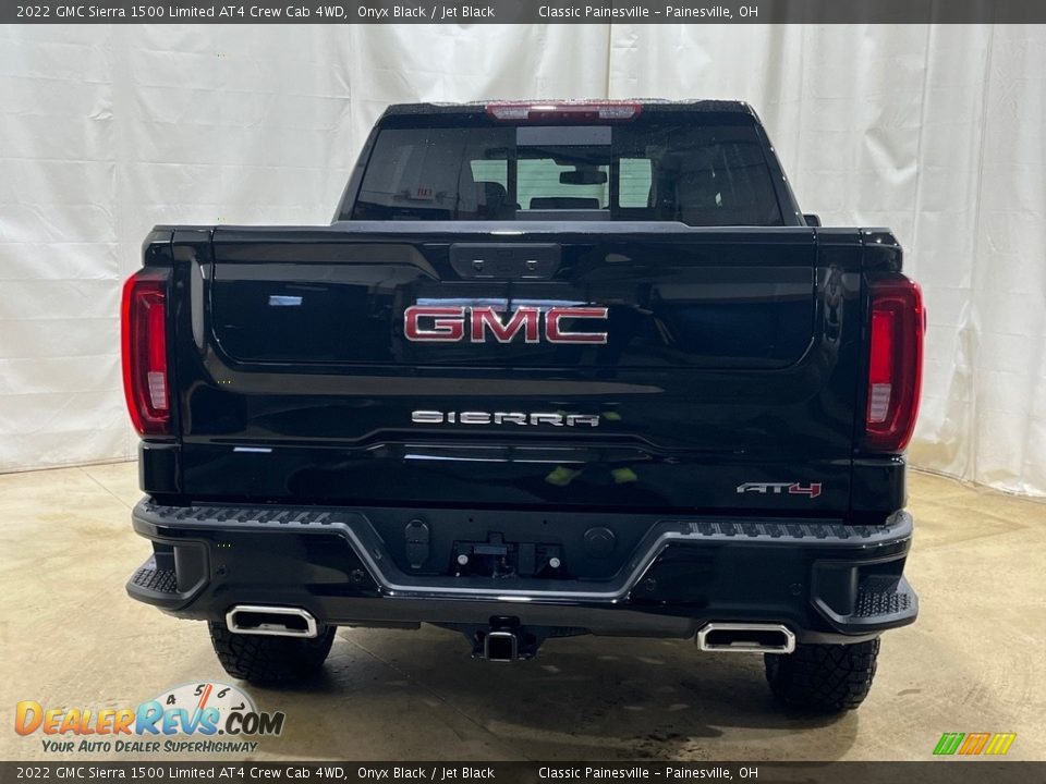 2022 GMC Sierra 1500 Limited AT4 Crew Cab 4WD Onyx Black / Jet Black Photo #3