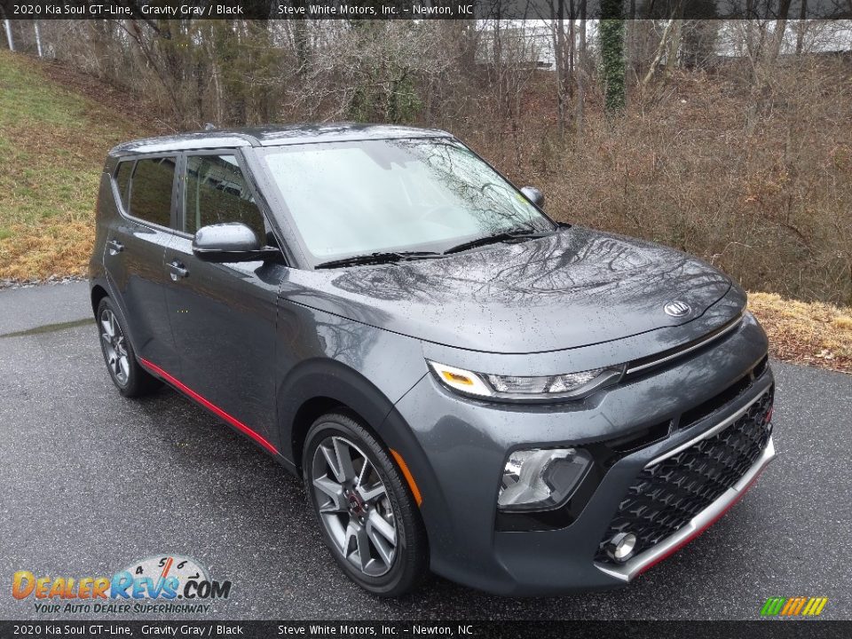 2020 Kia Soul GT-Line Gravity Gray / Black Photo #5