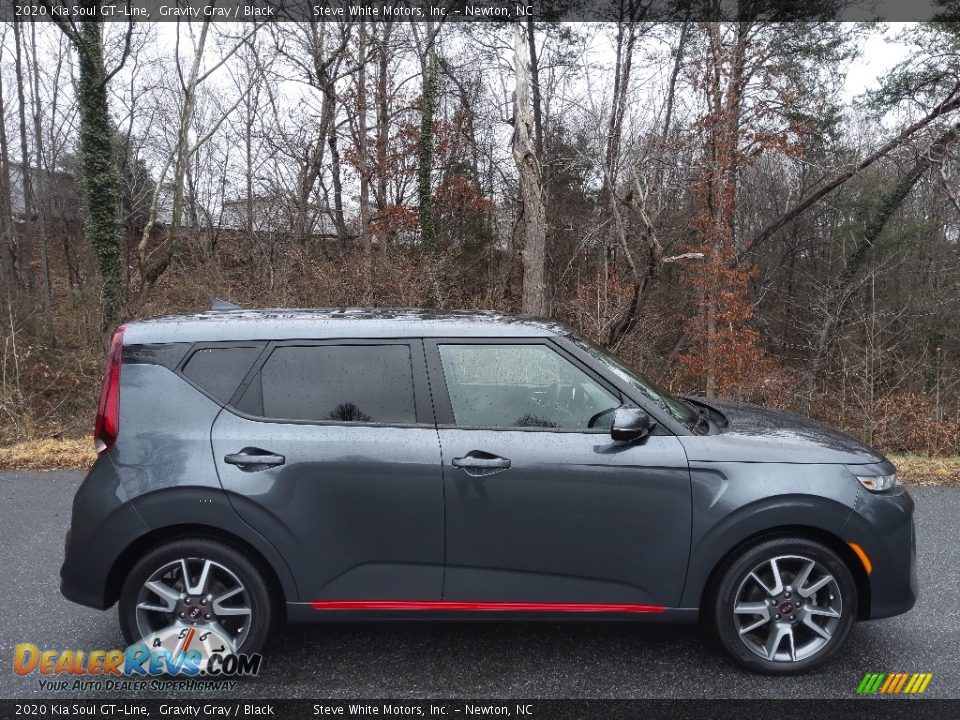 2020 Kia Soul GT-Line Gravity Gray / Black Photo #6