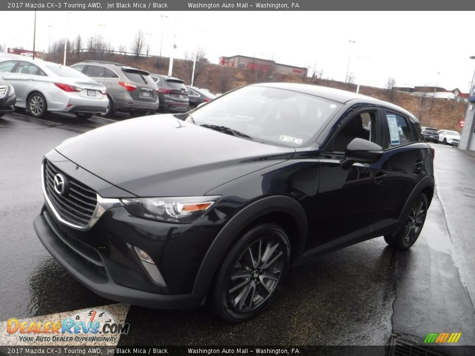 2017 Mazda CX-3 Touring AWD Jet Black Mica / Black Photo #5