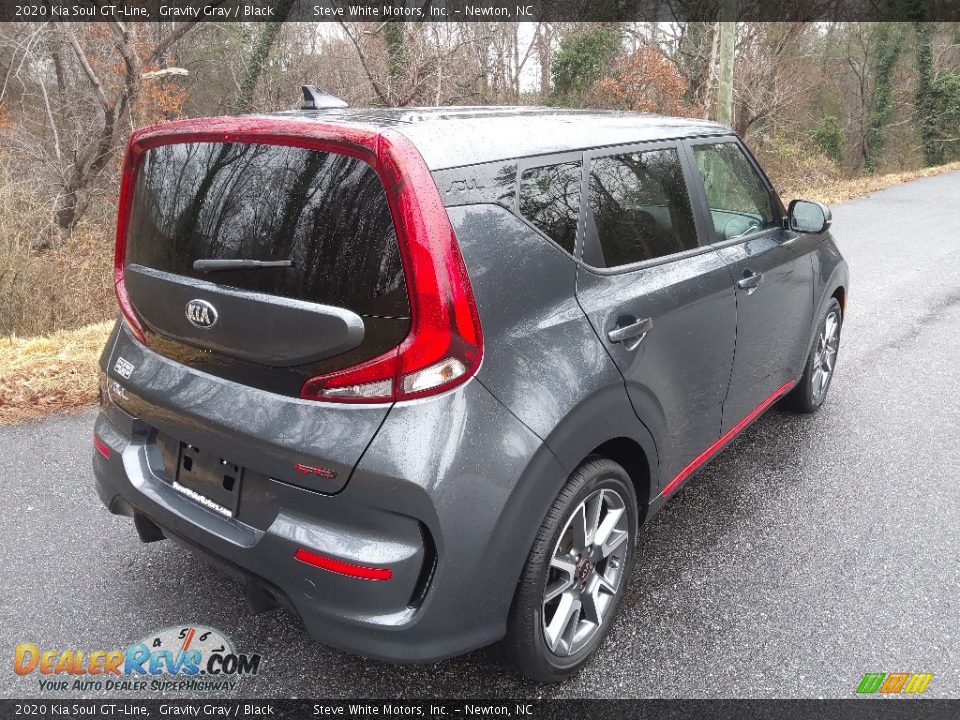 2020 Kia Soul GT-Line Gravity Gray / Black Photo #7