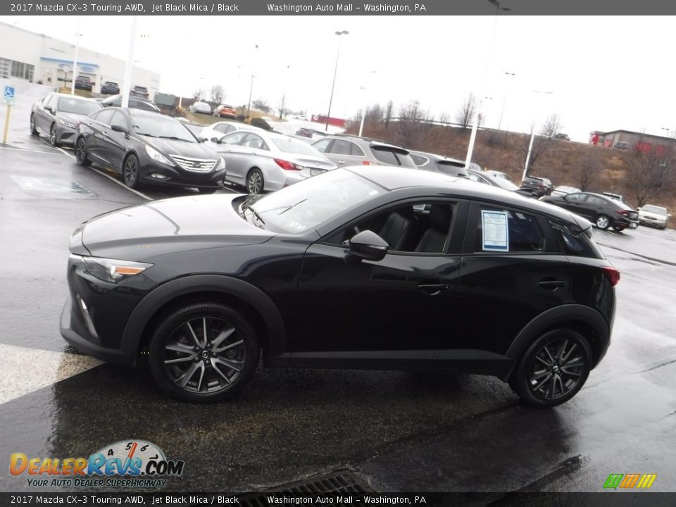 2017 Mazda CX-3 Touring AWD Jet Black Mica / Black Photo #6