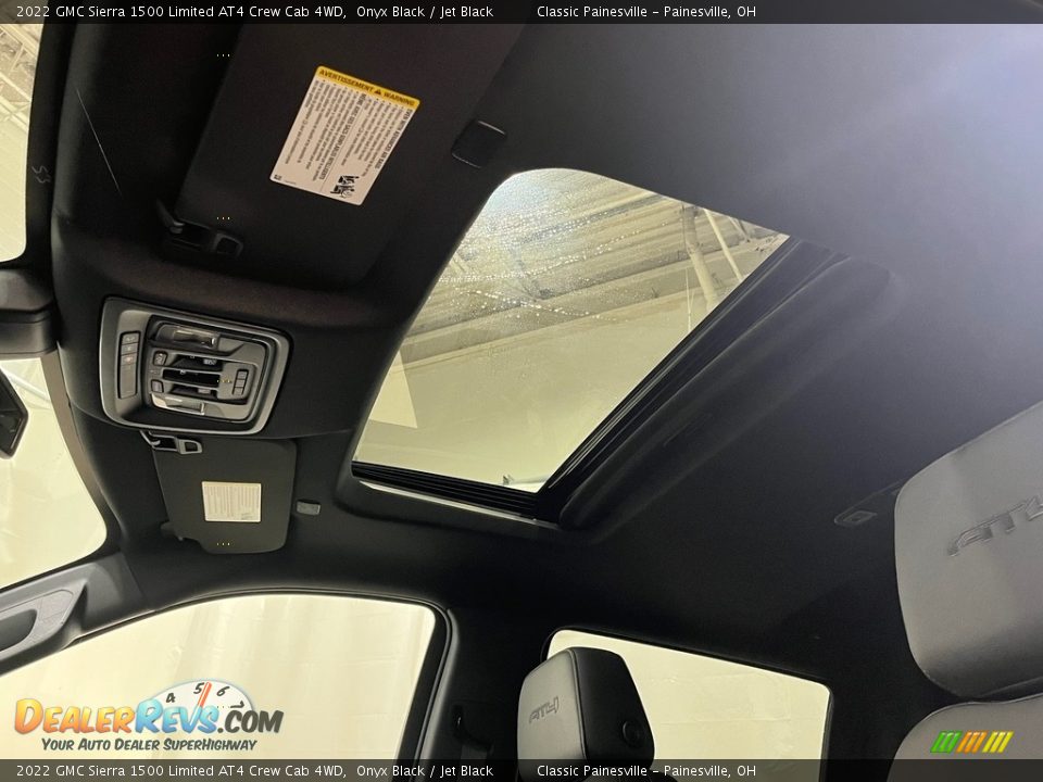 2022 GMC Sierra 1500 Limited AT4 Crew Cab 4WD Onyx Black / Jet Black Photo #6