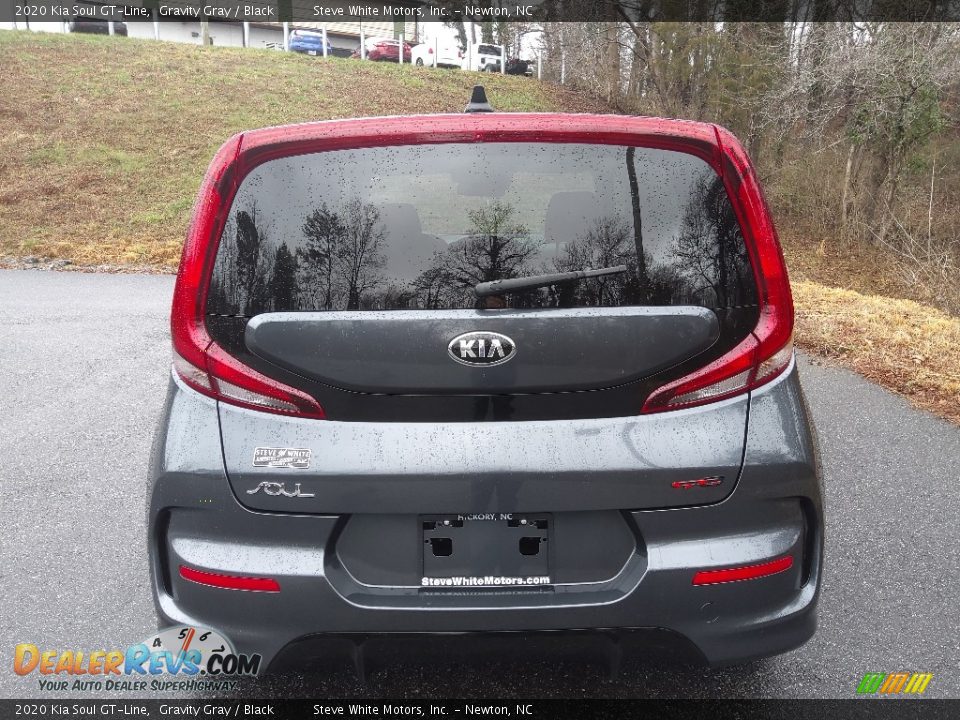 2020 Kia Soul GT-Line Gravity Gray / Black Photo #8