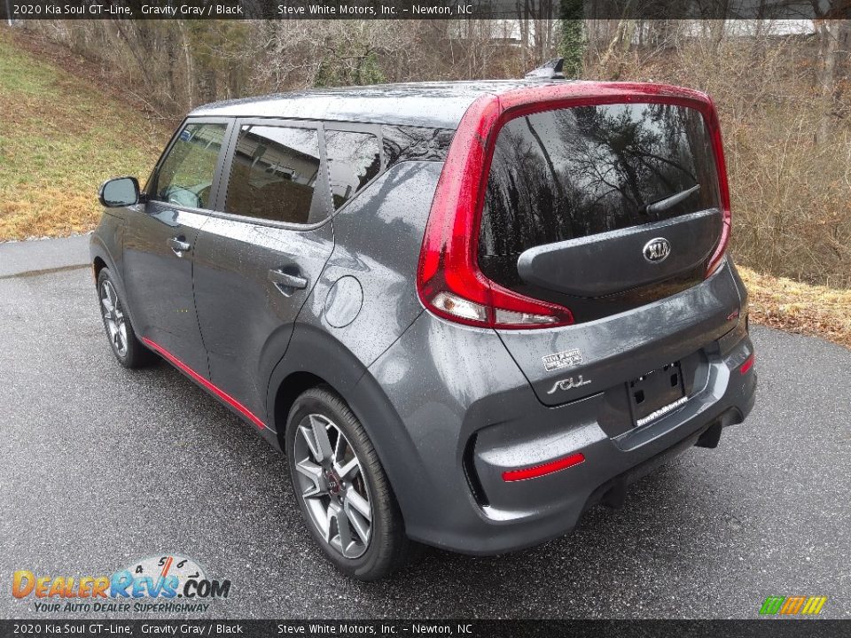 2020 Kia Soul GT-Line Gravity Gray / Black Photo #9