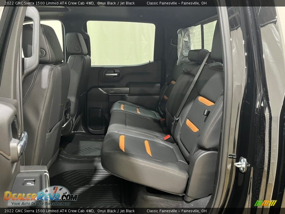 2022 GMC Sierra 1500 Limited AT4 Crew Cab 4WD Onyx Black / Jet Black Photo #8