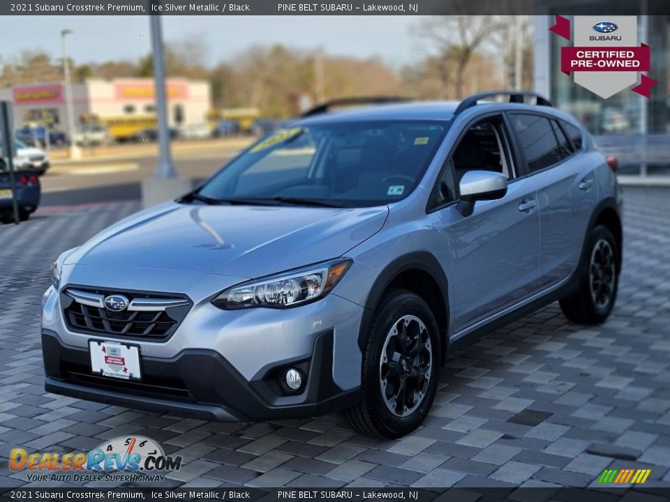 2021 Subaru Crosstrek Premium Ice Silver Metallic / Black Photo #1