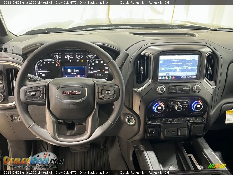 2022 GMC Sierra 1500 Limited AT4 Crew Cab 4WD Onyx Black / Jet Black Photo #13