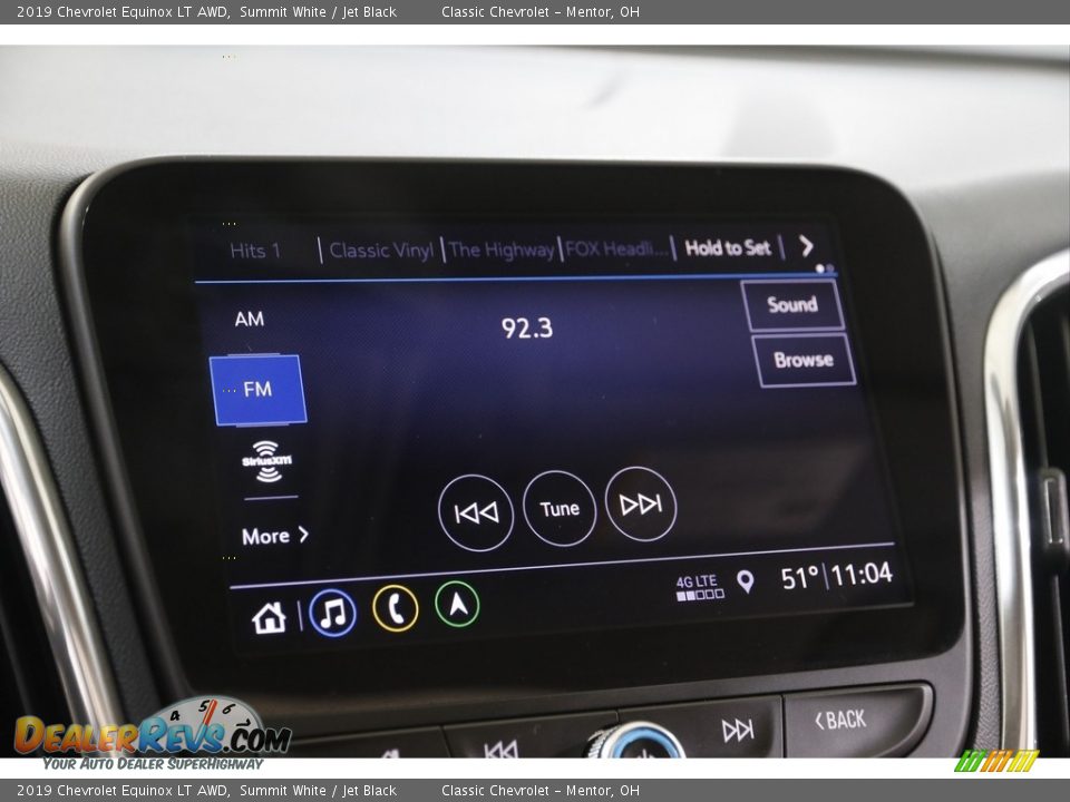 2019 Chevrolet Equinox LT AWD Summit White / Jet Black Photo #10