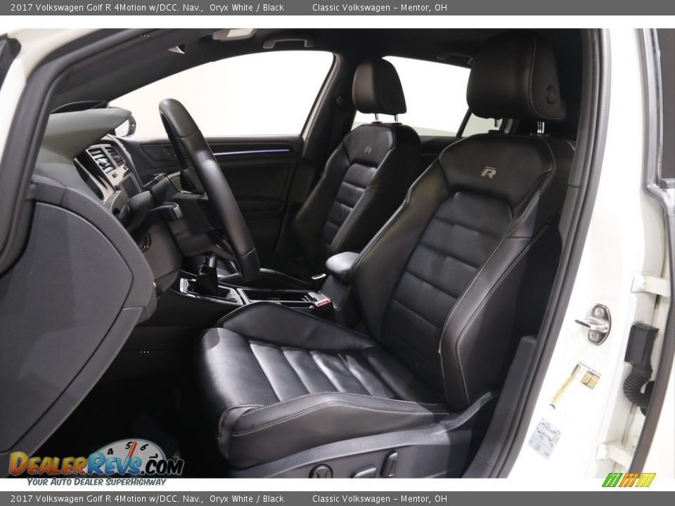 Front Seat of 2017 Volkswagen Golf R 4Motion w/DCC. Nav. Photo #5
