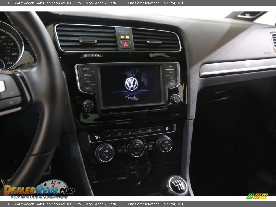 2017 Volkswagen Golf R 4Motion w/DCC. Nav. Oryx White / Black Photo #9