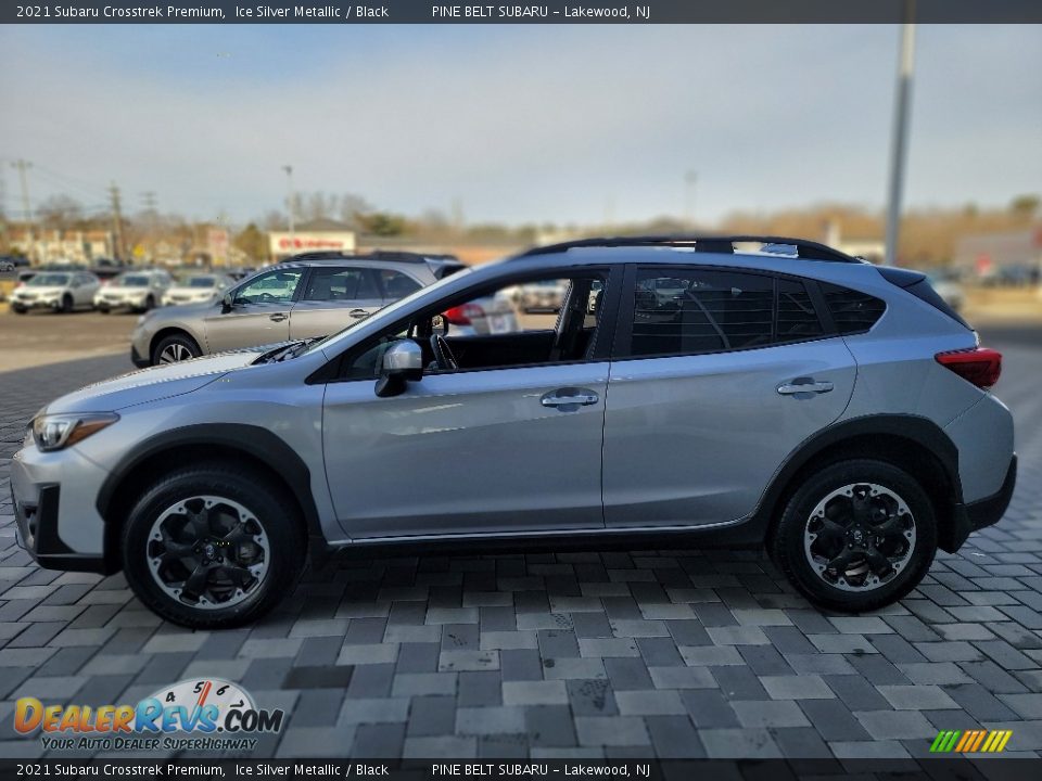 2021 Subaru Crosstrek Premium Ice Silver Metallic / Black Photo #17