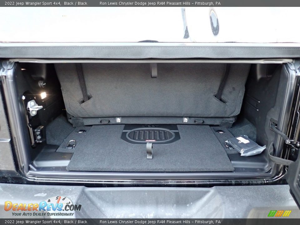 2022 Jeep Wrangler Sport 4x4 Black / Black Photo #5