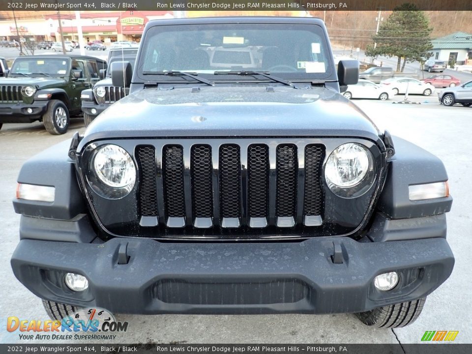 2022 Jeep Wrangler Sport 4x4 Black / Black Photo #9