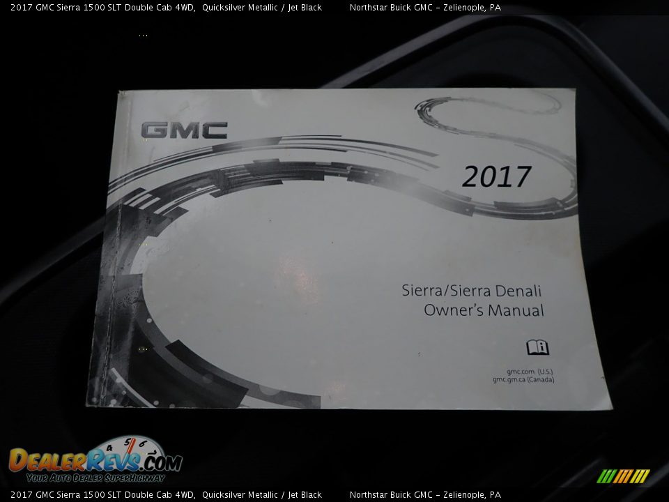 2017 GMC Sierra 1500 SLT Double Cab 4WD Quicksilver Metallic / Jet Black Photo #29