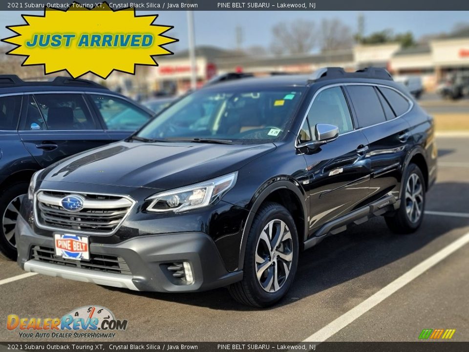 2021 Subaru Outback Touring XT Crystal Black Silica / Java Brown Photo #1