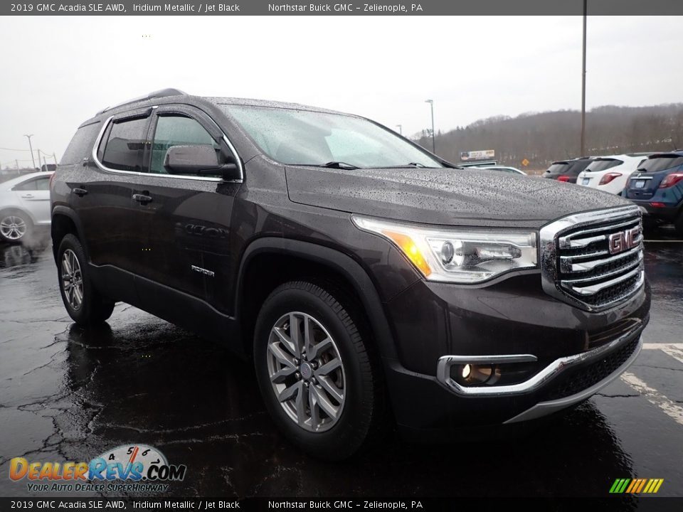 2019 GMC Acadia SLE AWD Iridium Metallic / Jet Black Photo #4