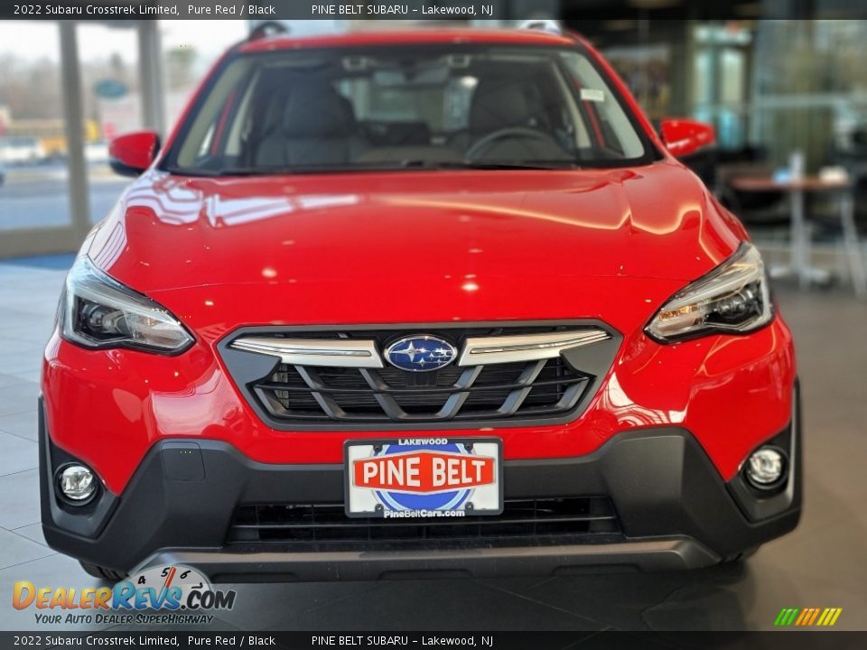 2022 Subaru Crosstrek Limited Pure Red / Black Photo #3