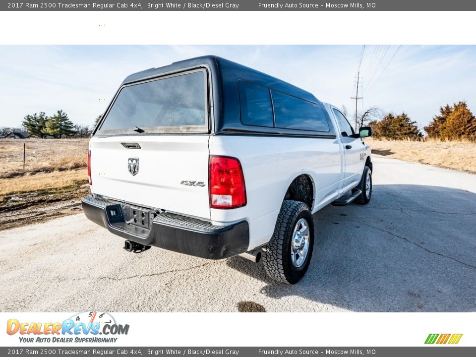 2017 Ram 2500 Tradesman Regular Cab 4x4 Bright White / Black/Diesel Gray Photo #4