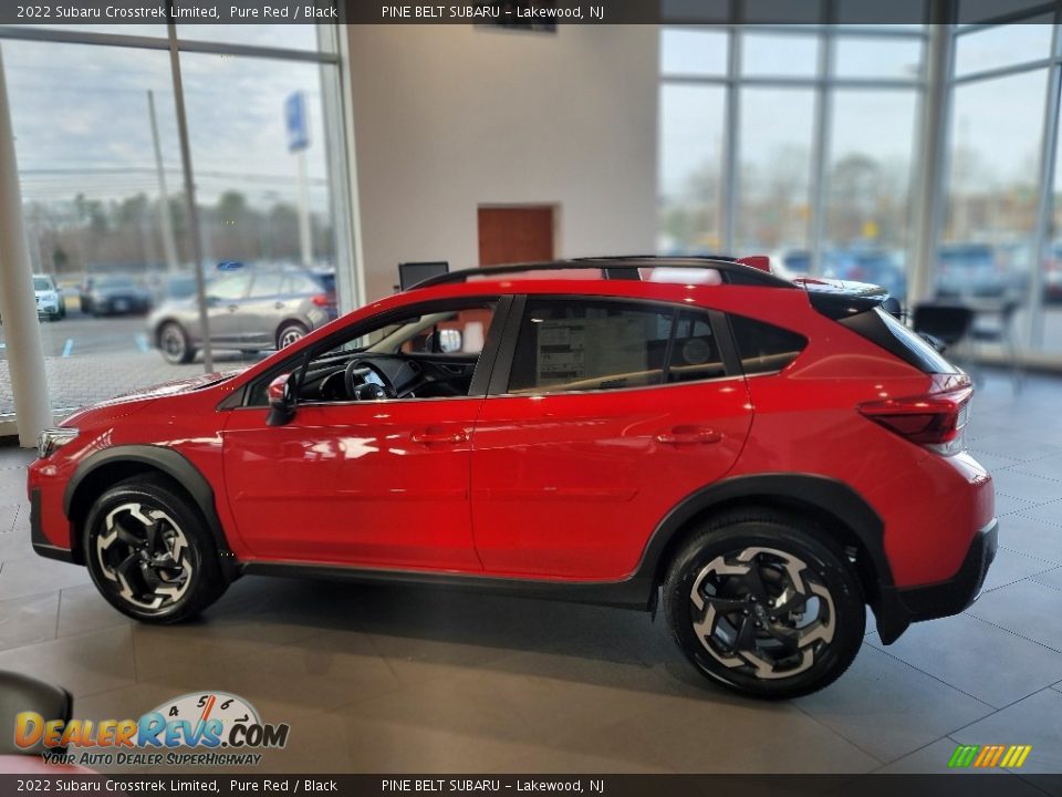 2022 Subaru Crosstrek Limited Pure Red / Black Photo #4