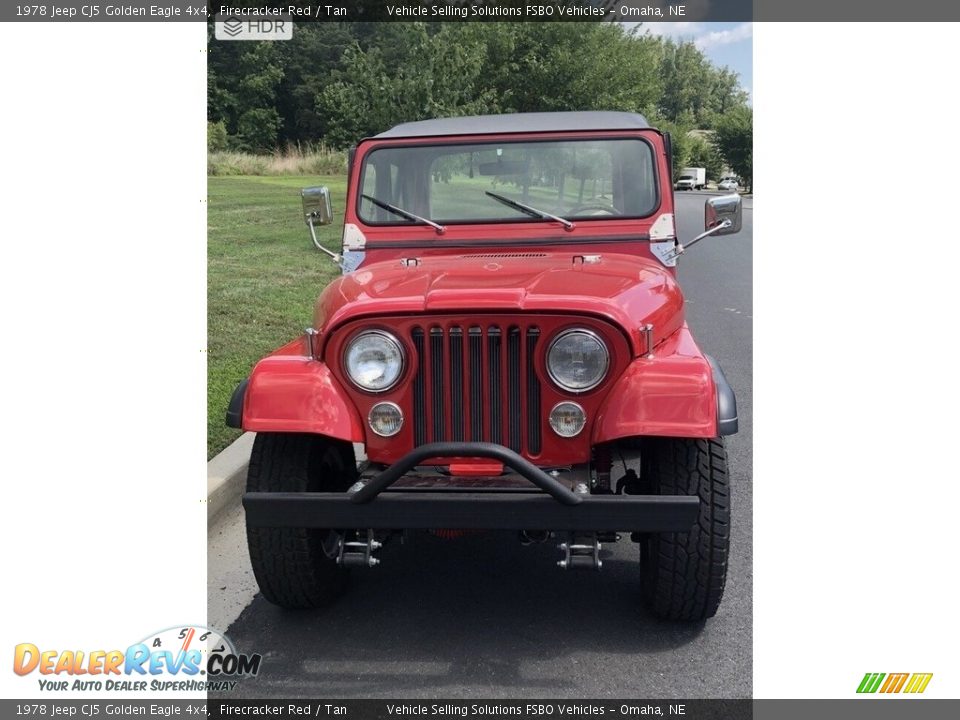 Firecracker Red 1978 Jeep CJ5 Golden Eagle 4x4 Photo #14