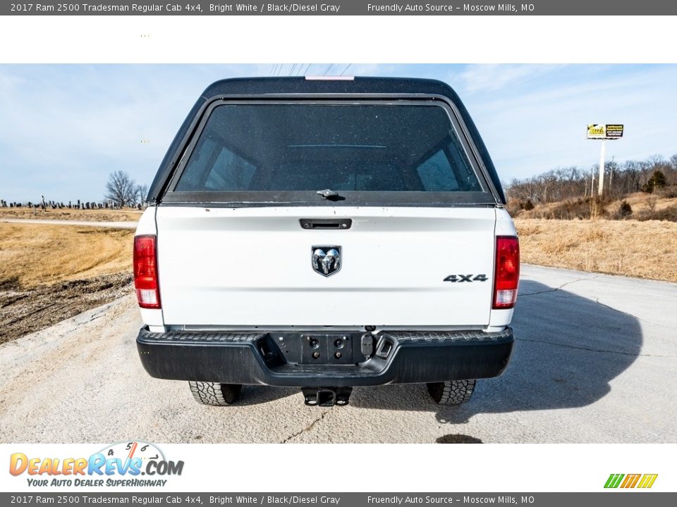 2017 Ram 2500 Tradesman Regular Cab 4x4 Bright White / Black/Diesel Gray Photo #5