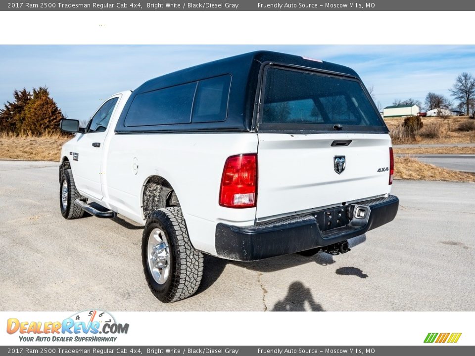 2017 Ram 2500 Tradesman Regular Cab 4x4 Bright White / Black/Diesel Gray Photo #6