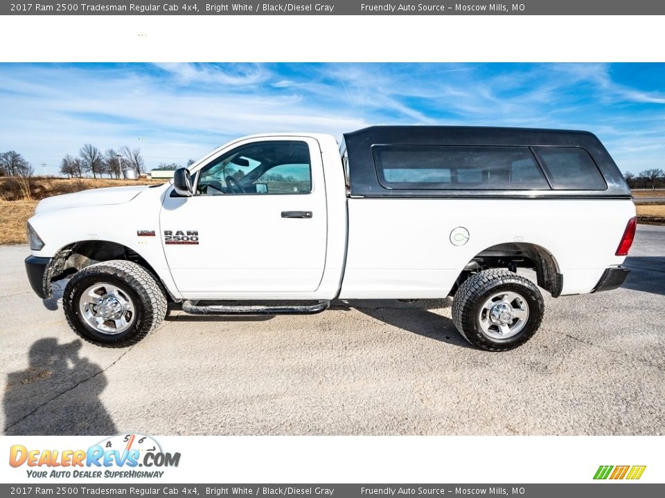 2017 Ram 2500 Tradesman Regular Cab 4x4 Bright White / Black/Diesel Gray Photo #7