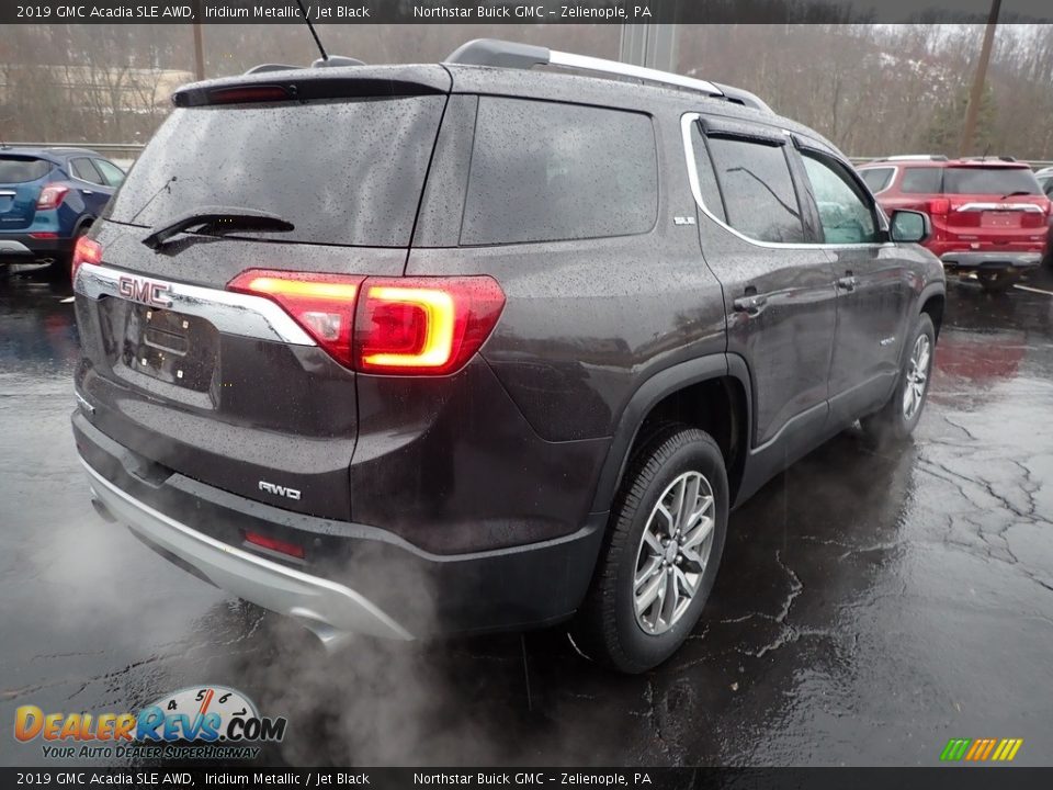 2019 GMC Acadia SLE AWD Iridium Metallic / Jet Black Photo #9