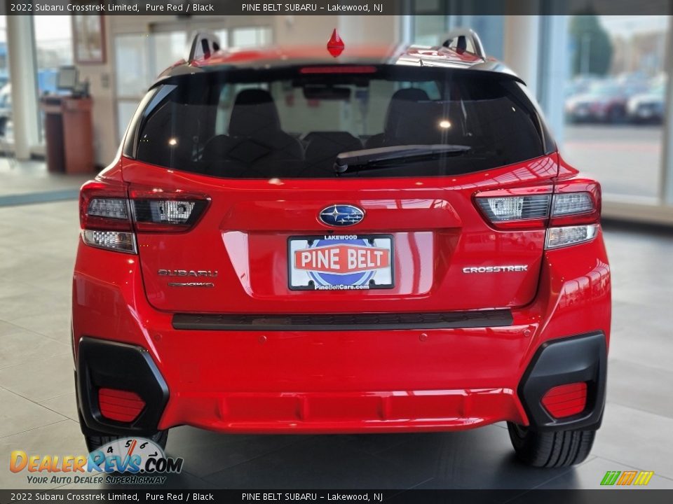 2022 Subaru Crosstrek Limited Pure Red / Black Photo #7