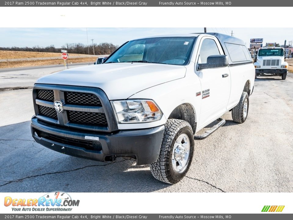 2017 Ram 2500 Tradesman Regular Cab 4x4 Bright White / Black/Diesel Gray Photo #8