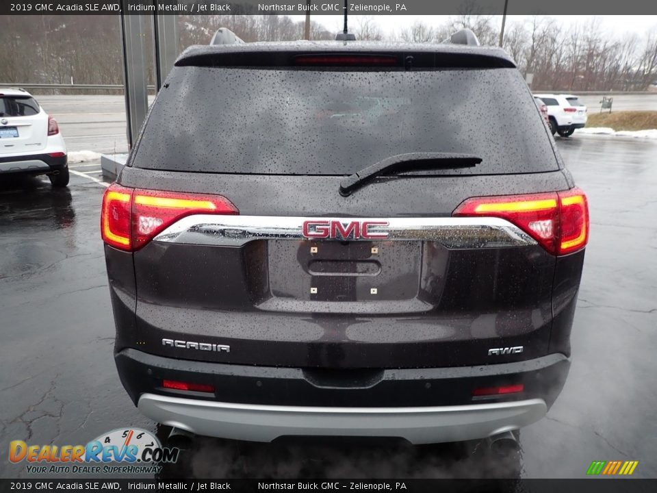 2019 GMC Acadia SLE AWD Iridium Metallic / Jet Black Photo #10