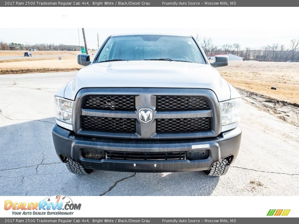 2017 Ram 2500 Tradesman Regular Cab 4x4 Bright White / Black/Diesel Gray Photo #9