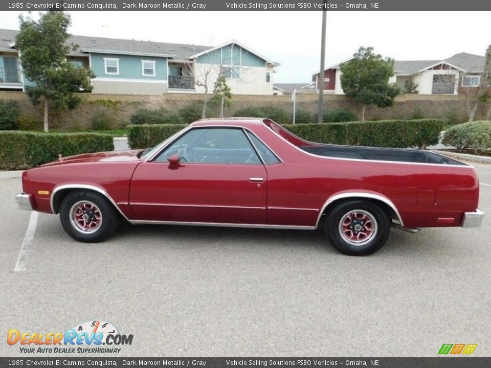 Dark Maroon Metallic 1985 Chevrolet El Camino Conquista Photo #1