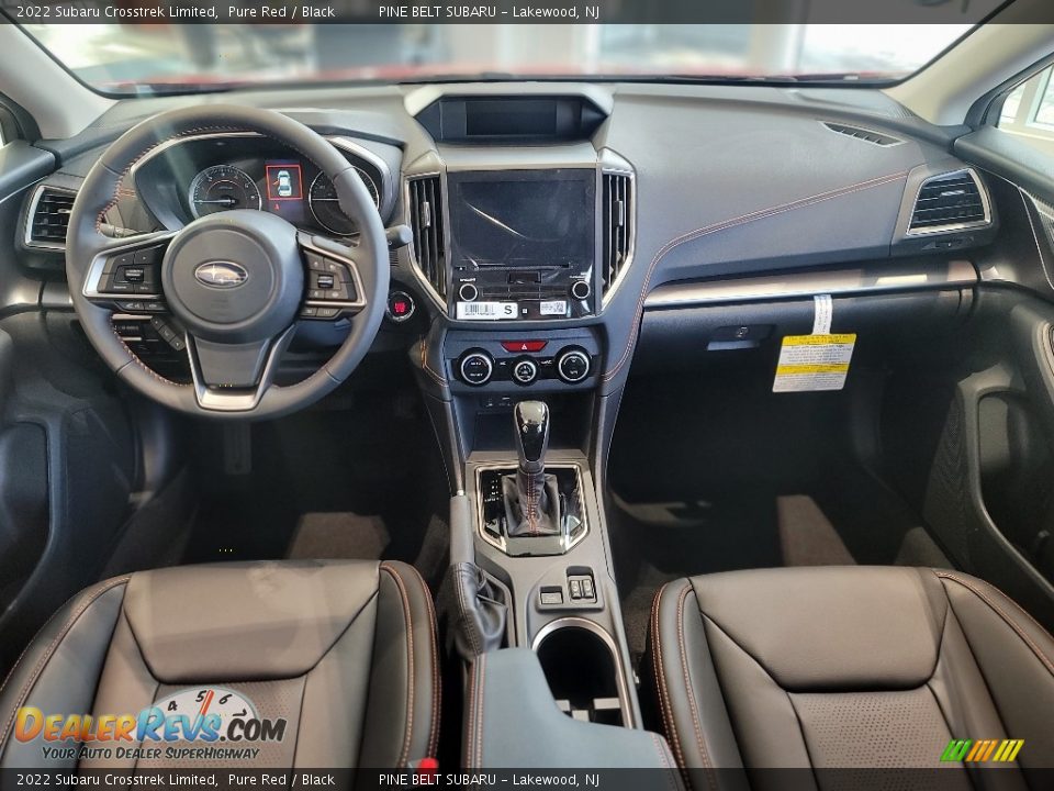 Black Interior - 2022 Subaru Crosstrek Limited Photo #12