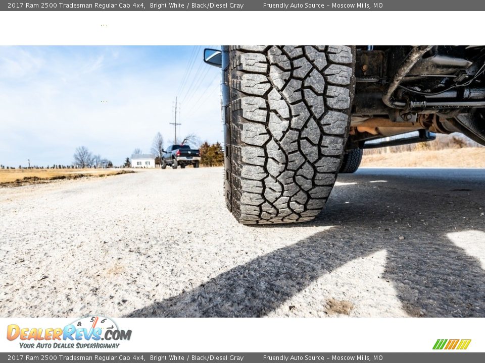 2017 Ram 2500 Tradesman Regular Cab 4x4 Bright White / Black/Diesel Gray Photo #14