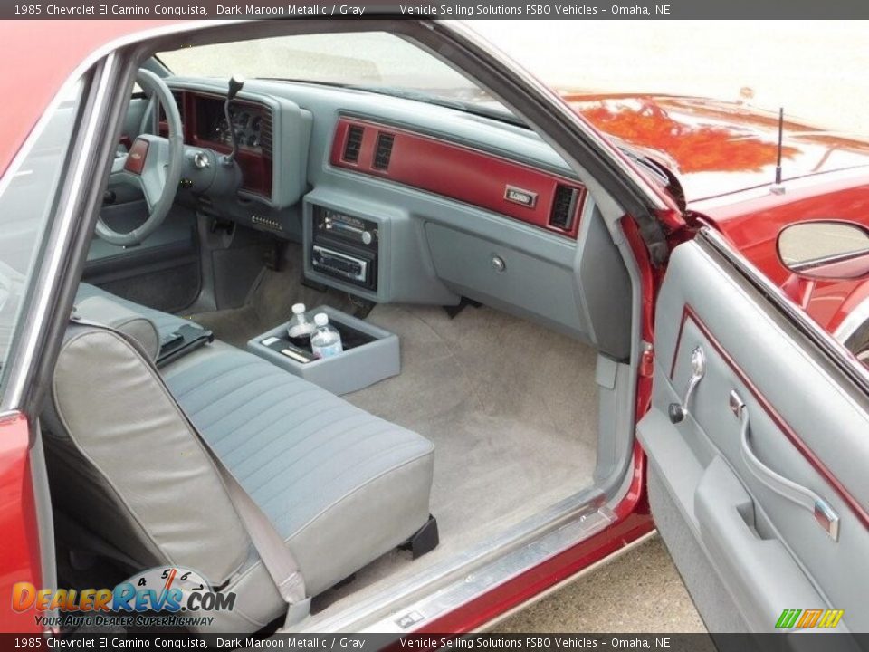 Front Seat of 1985 Chevrolet El Camino Conquista Photo #6