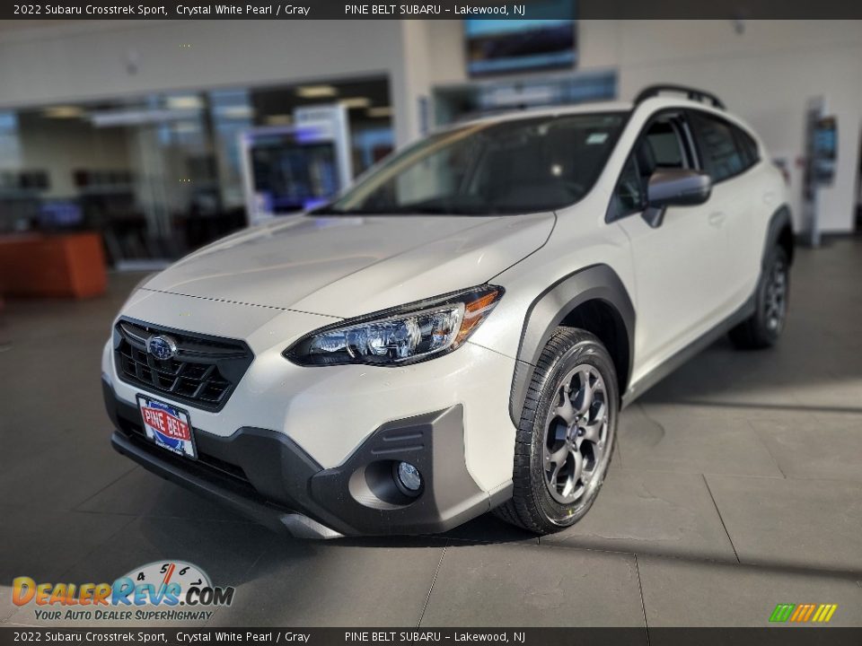 2022 Subaru Crosstrek Sport Crystal White Pearl / Gray Photo #1