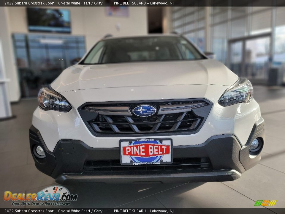 2022 Subaru Crosstrek Sport Crystal White Pearl / Gray Photo #3