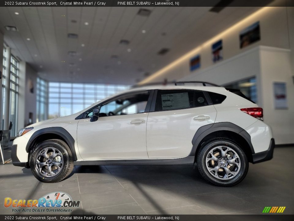 2022 Subaru Crosstrek Sport Crystal White Pearl / Gray Photo #4