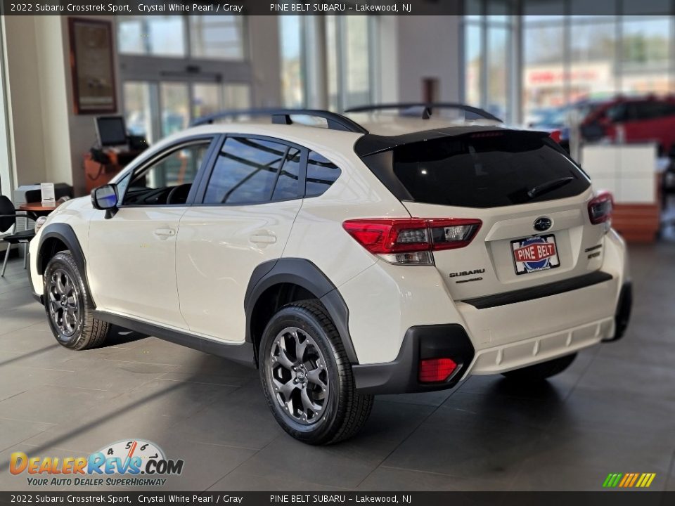 2022 Subaru Crosstrek Sport Crystal White Pearl / Gray Photo #6