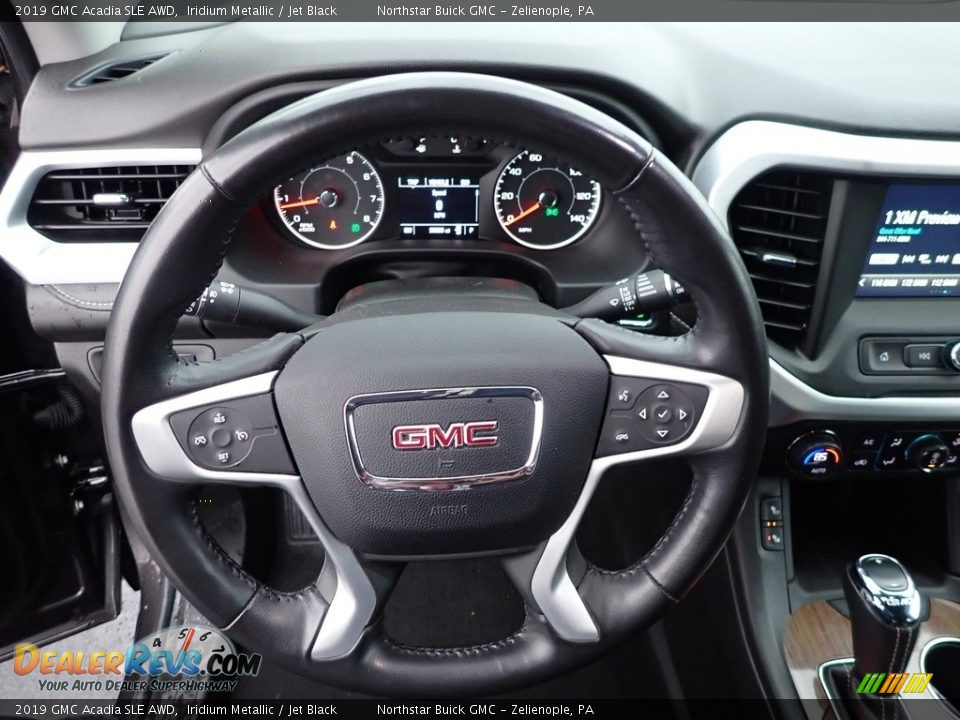 2019 GMC Acadia SLE AWD Iridium Metallic / Jet Black Photo #23