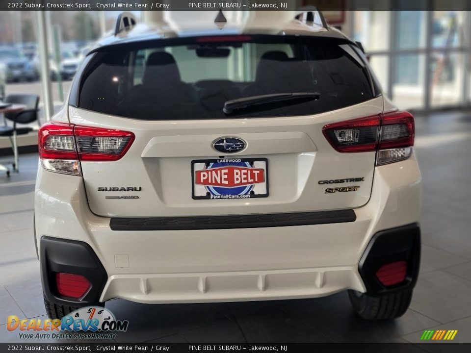 2022 Subaru Crosstrek Sport Crystal White Pearl / Gray Photo #7