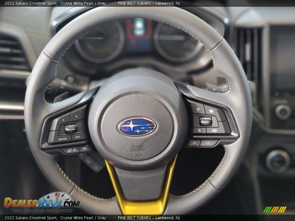 2022 Subaru Crosstrek Sport Crystal White Pearl / Gray Photo #11