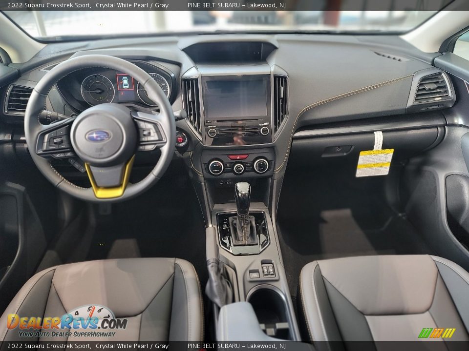 2022 Subaru Crosstrek Sport Crystal White Pearl / Gray Photo #13