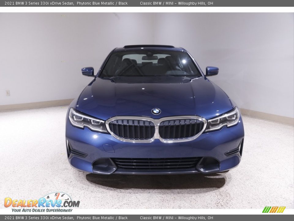 2021 BMW 3 Series 330i xDrive Sedan Phytonic Blue Metallic / Black Photo #2